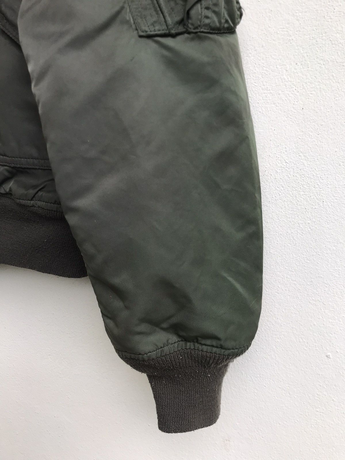 Alpha Industries × Vintage Made in 🇺🇸 Alpha Industries Bomber Flight Jacket Size US L / EU 52-54 / 3 - 5 Thumbnail