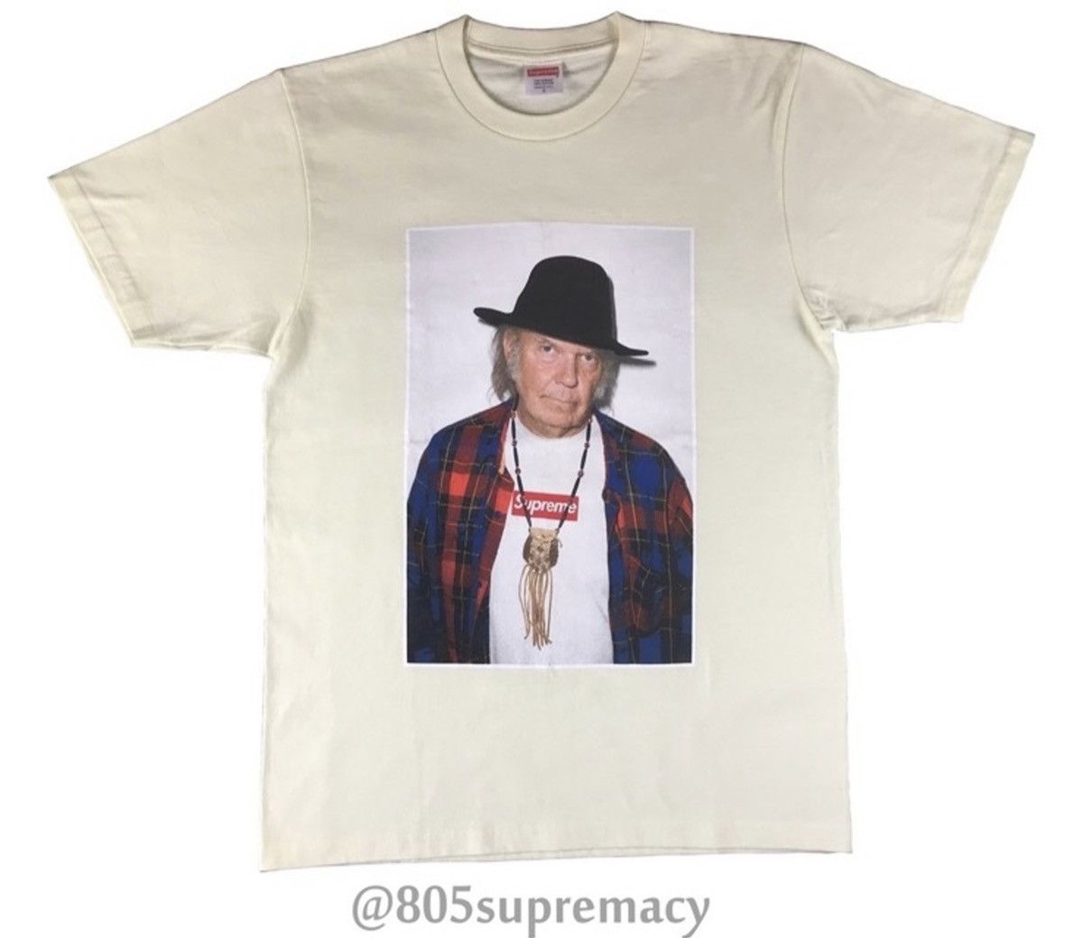 Supreme *RARE* Supreme Neil Young Photo Tee Size US S / EU 44-46 / 1 - 1 Thumbnail