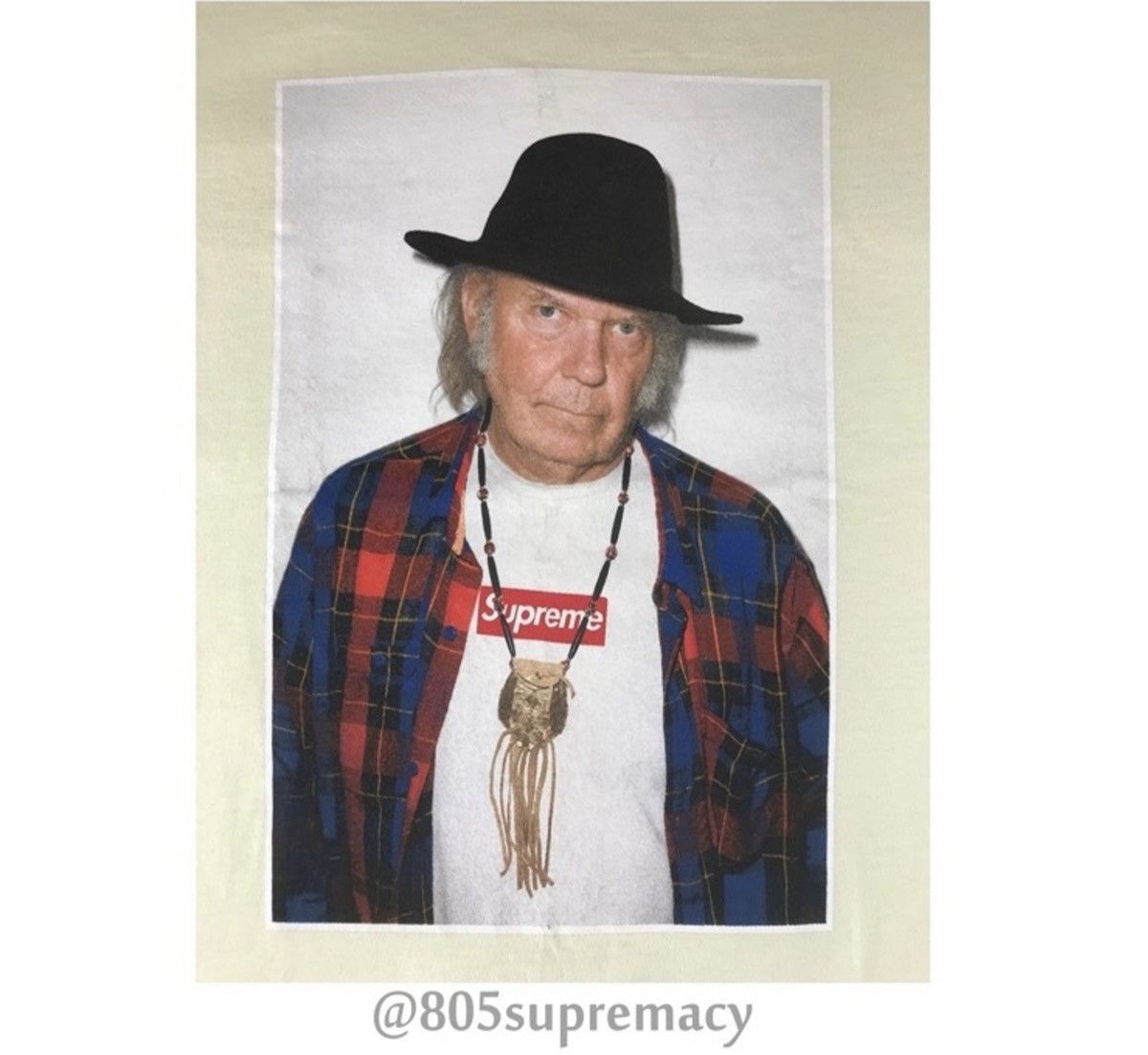 Supreme *RARE* Supreme Neil Young Photo Tee Size US S / EU 44-46 / 1 - 2 Thumbnail