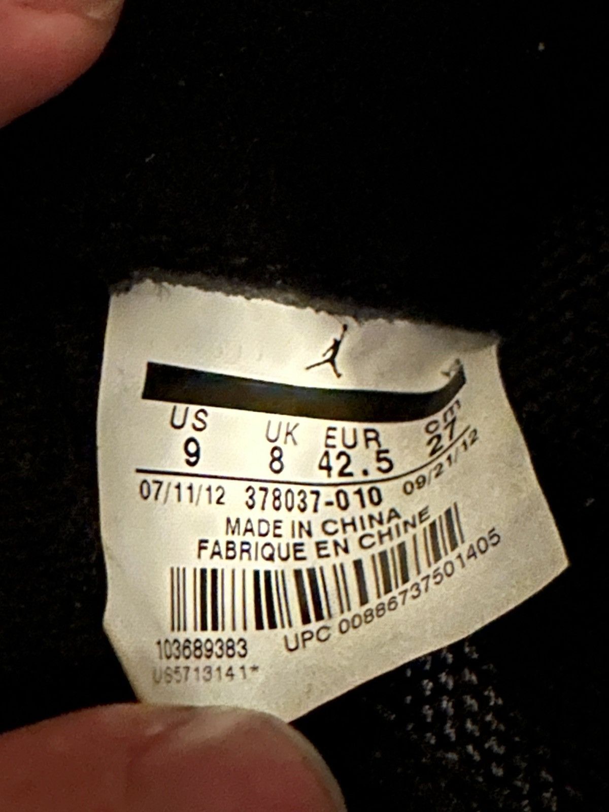Jordan Brand Jordan 11 Bred 2012 Size US 9 / EU 42 - 9 Thumbnail