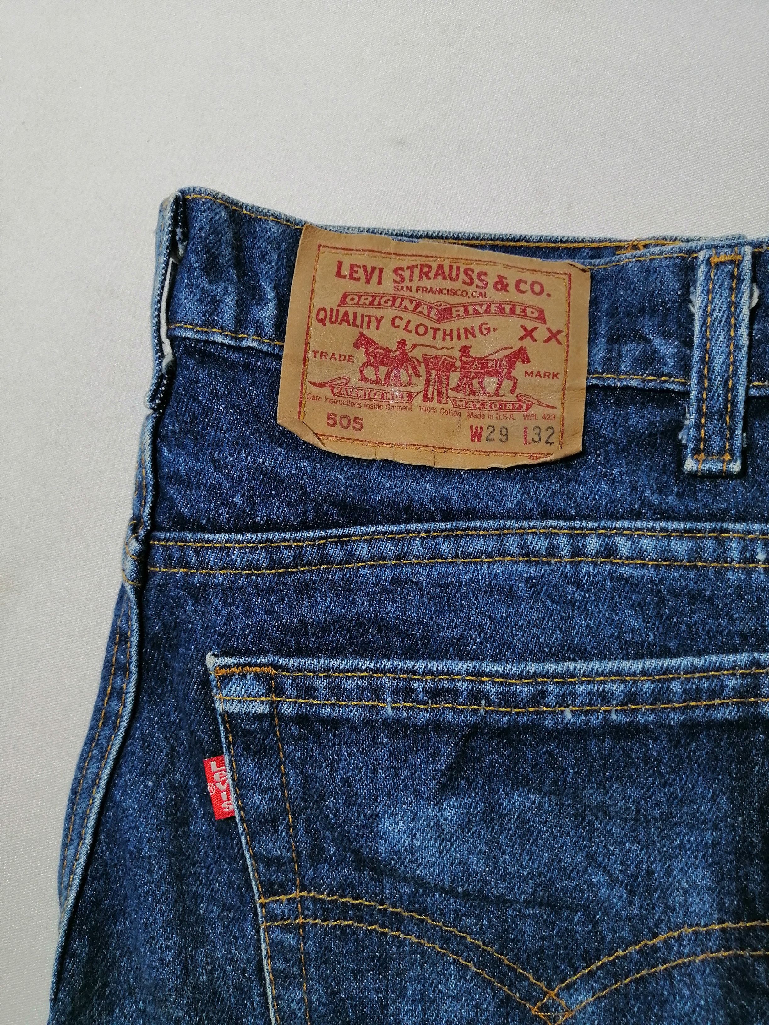 Levi's × Levi's Vintage Clothing Vintage LEVI'S Strauss 505 Denim Jeans Size US 29 - 8 Thumbnail
