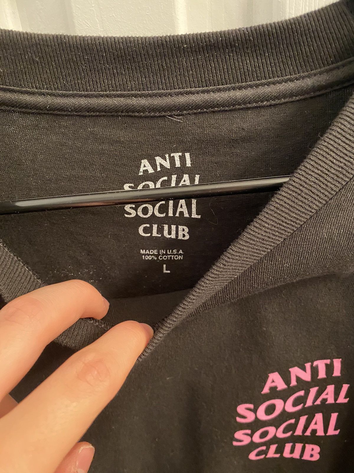 Anti Social Social Club Anti social social club Los Angeles tee Size US L / EU 52-54 / 3 - 2 Thumbnail