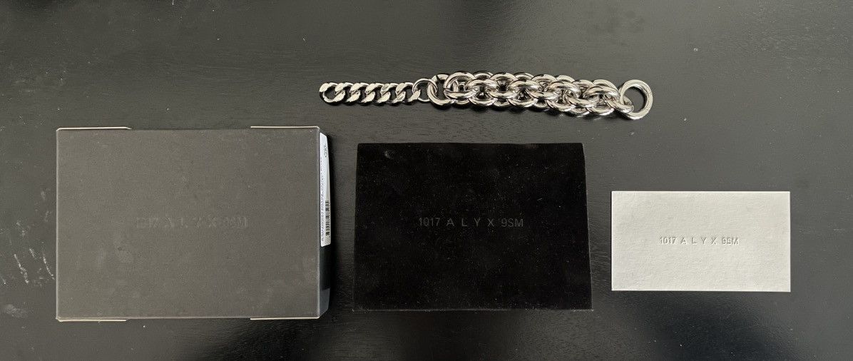 1017 Alyx 9SM Dual Link Chunky Chain Bracelet