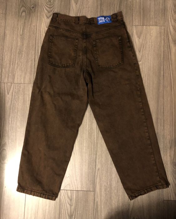 Polar Skate Co. Brown/Black Polar Big Boy Denim | Grailed