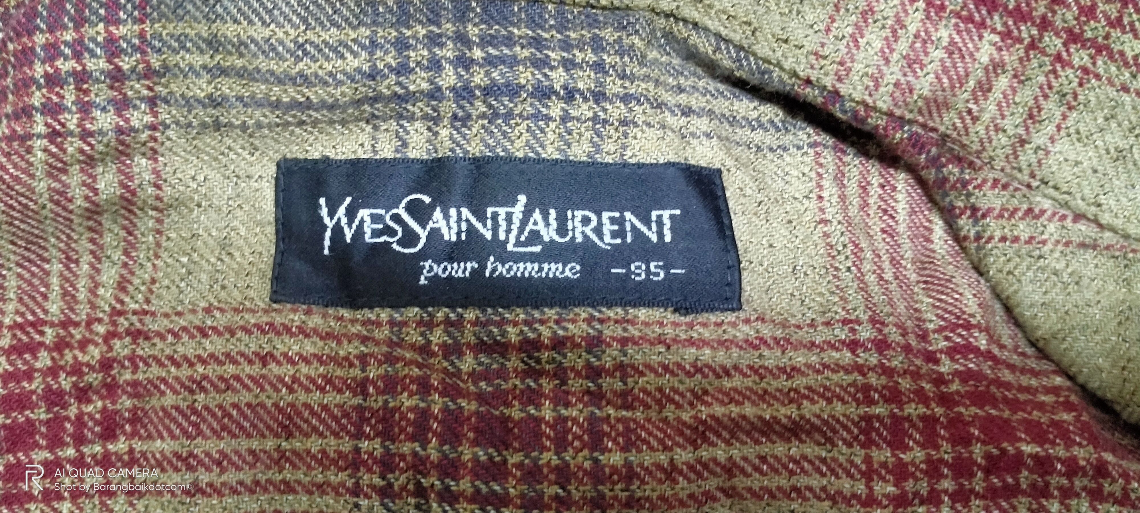 Vintage × Yves Saint Laurent YSL button down polos inspires style by Kurt Cobain Size US M / EU 48-50 / 2 - 13 Thumbnail