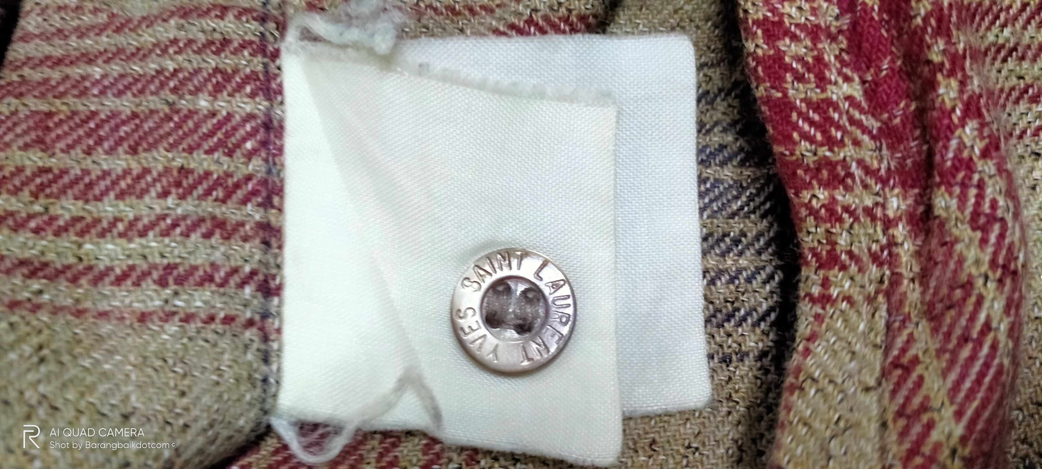Vintage × Yves Saint Laurent YSL button down polos inspires style by Kurt Cobain Size US M / EU 48-50 / 2 - 16 Thumbnail