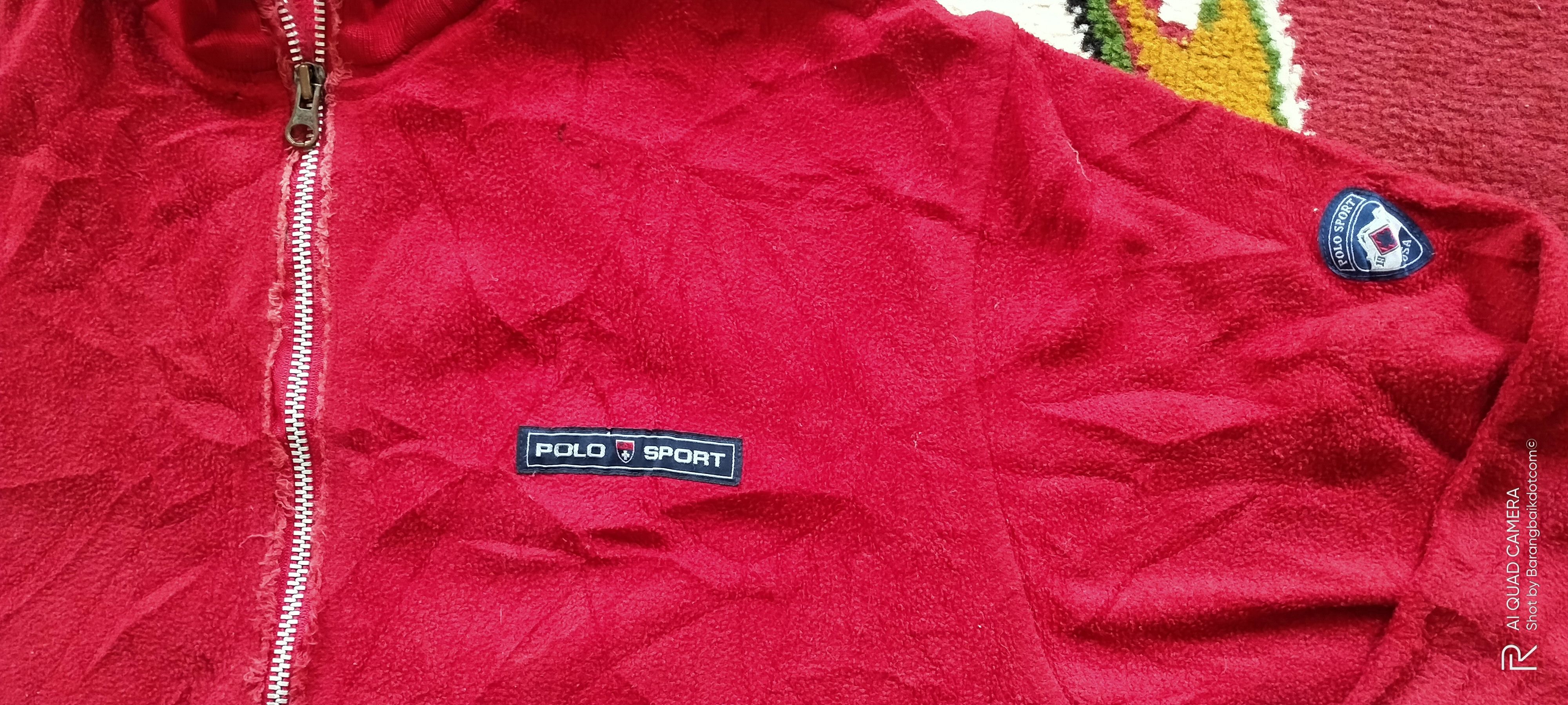 Polo Ralph Lauren × Ralph Lauren Sport × Vintage RL Polo Sport fleece half zipper pullover sweaters Size US L / EU 52-54 / 3 - 6 Thumbnail
