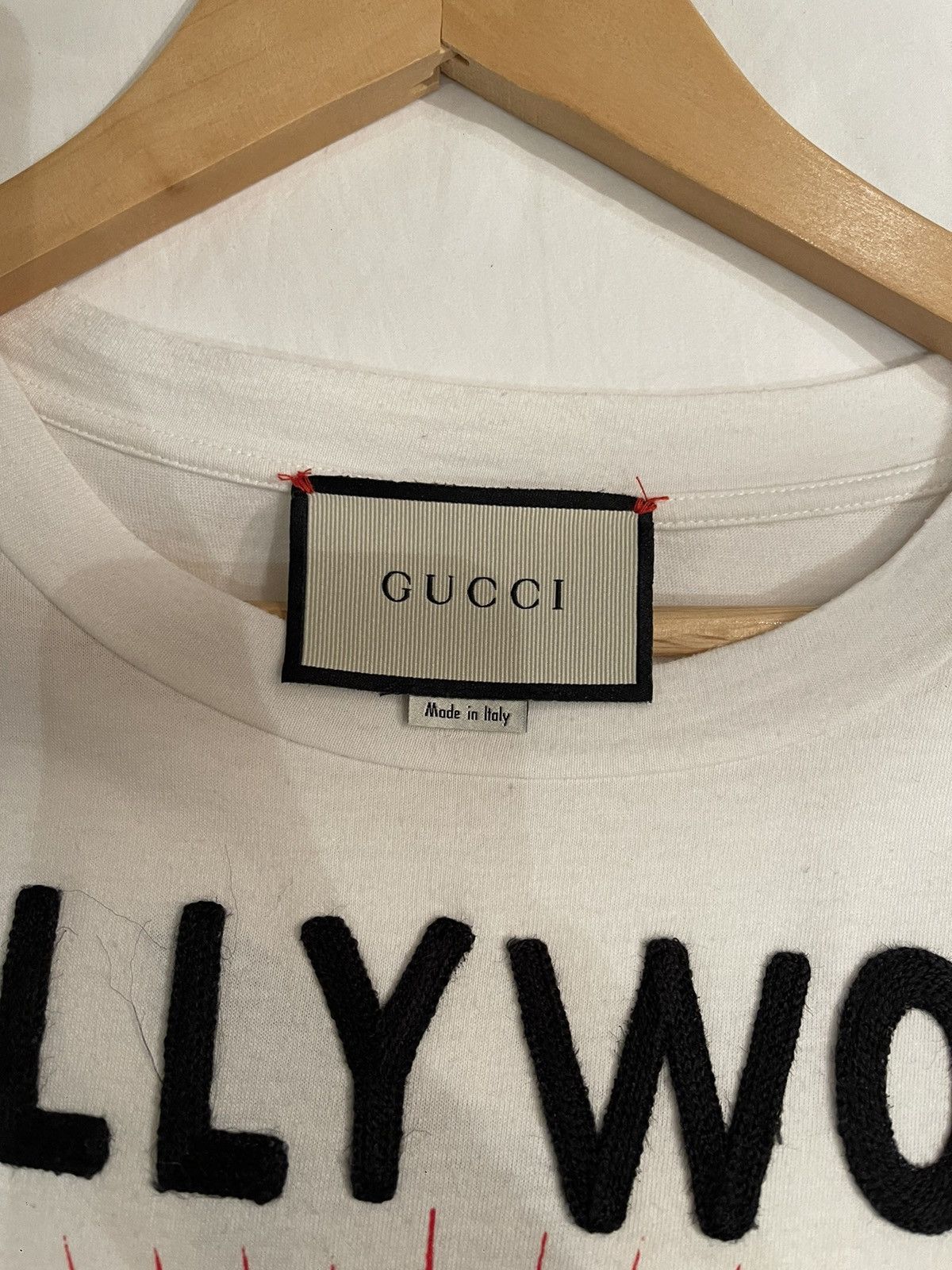 Gucci Gucci ‘Hollywood’ Embroidered Graphic T-Shirt Size US M / EU 48-50 / 2 - 3 Thumbnail