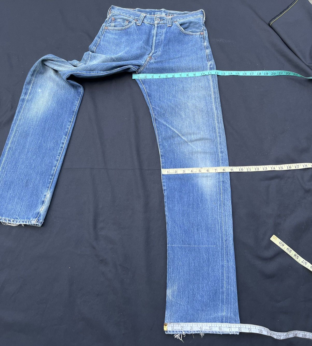 Levi's Vintage Clothing Vintage 1998 LVC Levi’s 501 XXc #555 Selvedge Denim Jeans Size US 29 - 3 Thumbnail