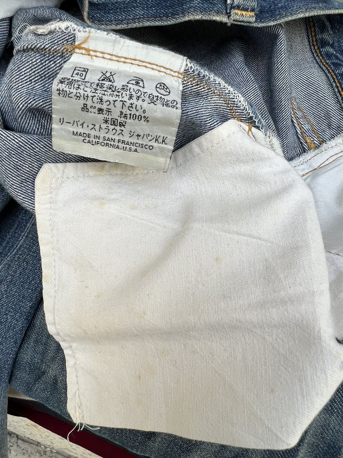 Levi's Vintage Clothing Vintage 1998 LVC Levi’s 501 XXc #555 Selvedge Denim Jeans Size US 29 - 21 Thumbnail