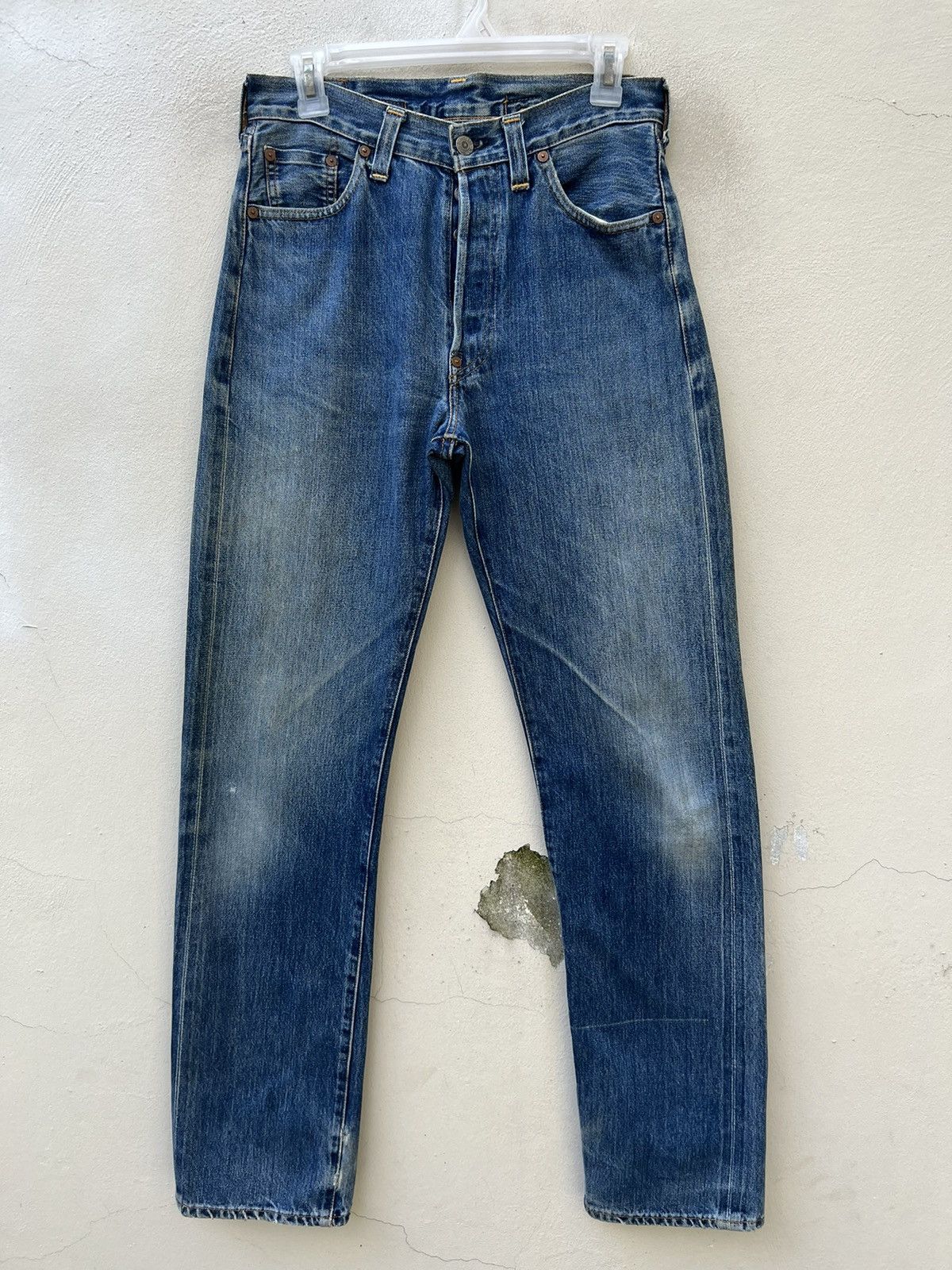 Levi's Vintage Clothing Vintage 1998 LVC Levi’s 501 XXc #555 Selvedge Denim Jeans Size US 29 - 6 Thumbnail
