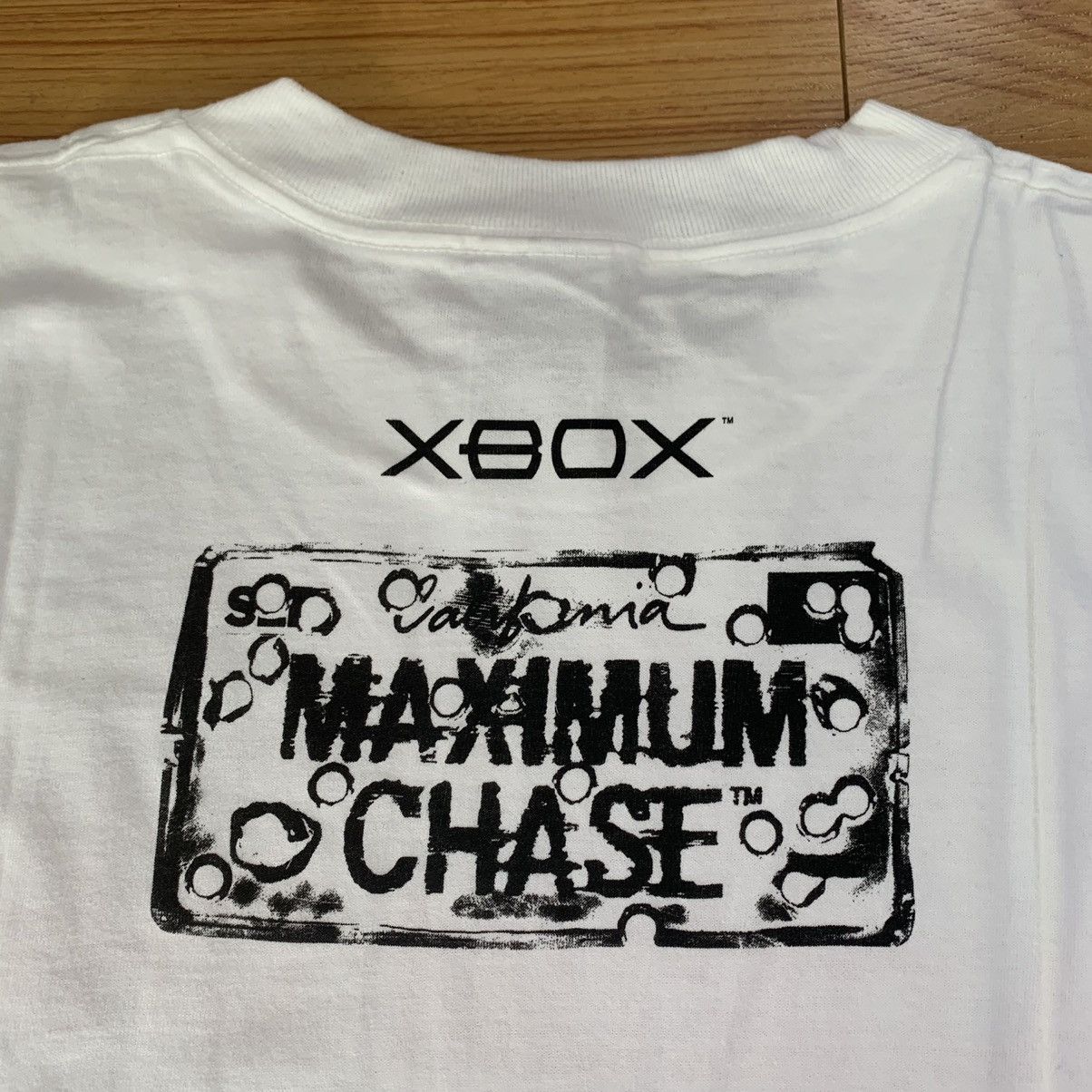 Vintage Vintage Xbox Maximum Chase Shirt Large 2002 Genki Video Game Size US L / EU 52-54 / 3 - 7 Thumbnail