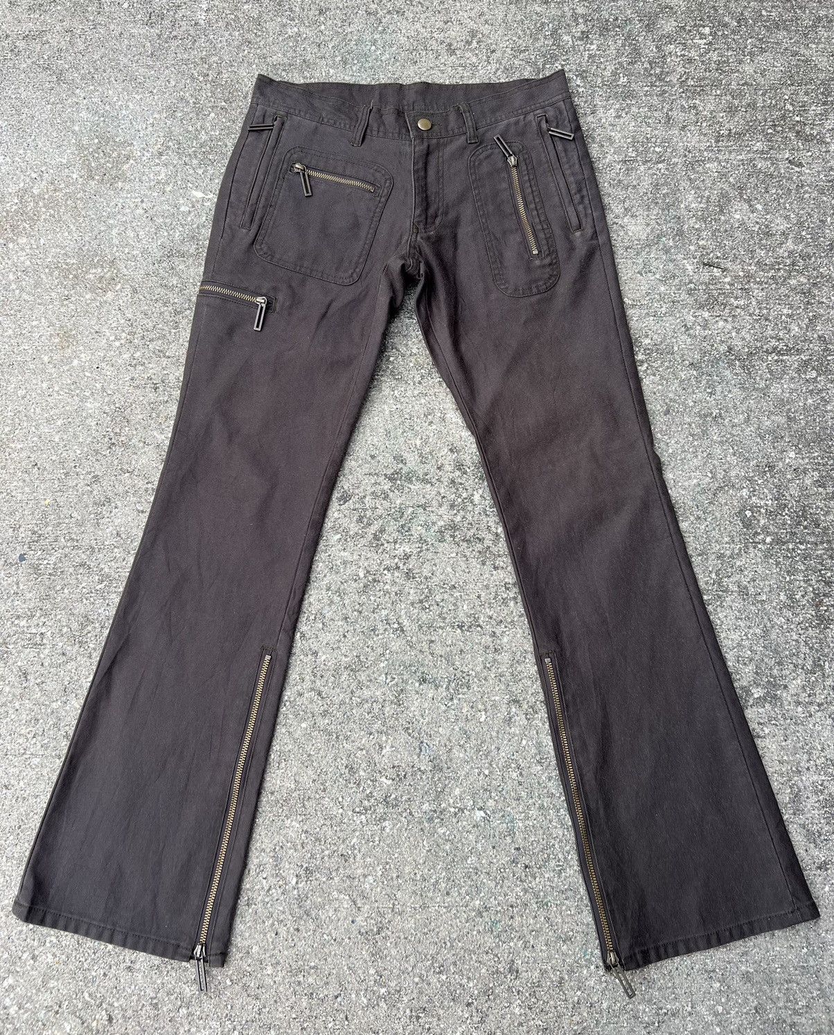 Vintage MAD Japan Multi Pocket Tactical Cargo Flare Trouser