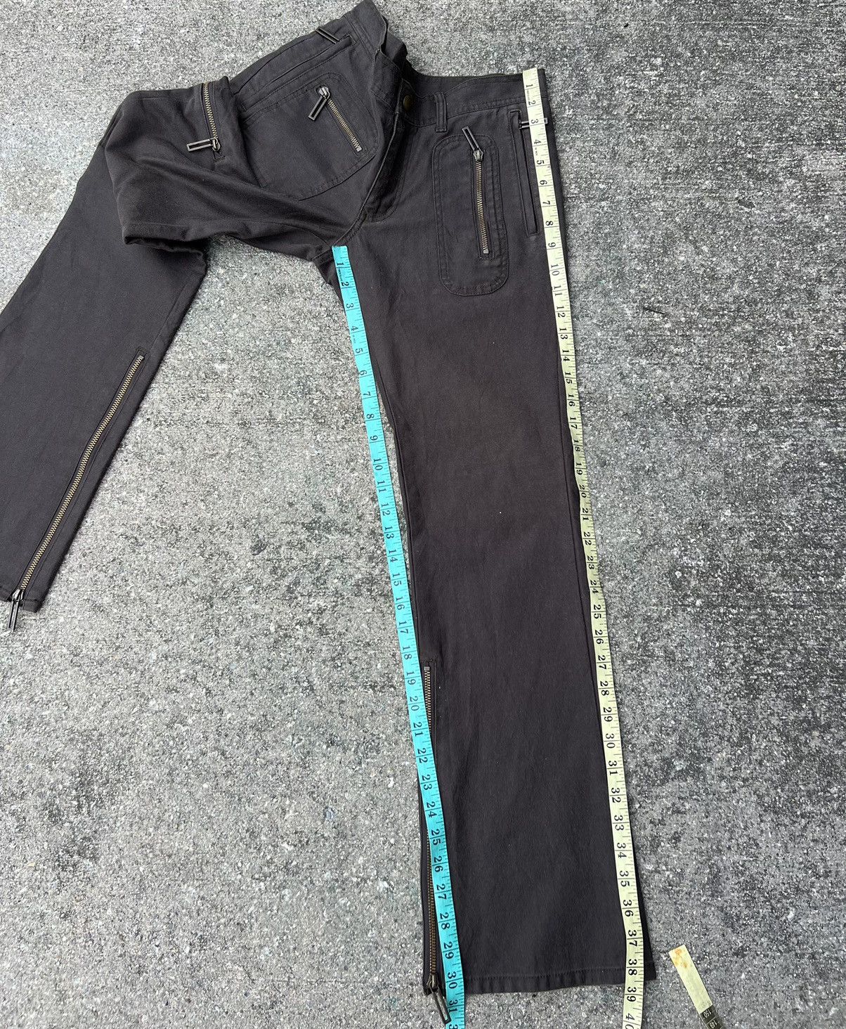 Vintage Vintage MAD Japan Multi Pocket Tactical Cargo Flare Trouser Size US 29 - 4 Thumbnail
