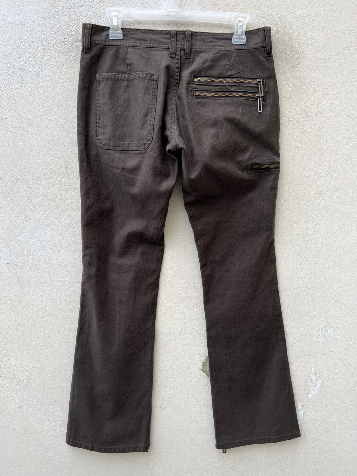 Vintage Vintage MAD Japan Multi Pocket Tactical Cargo Flare Trouser Size US 29 - 16 Thumbnail