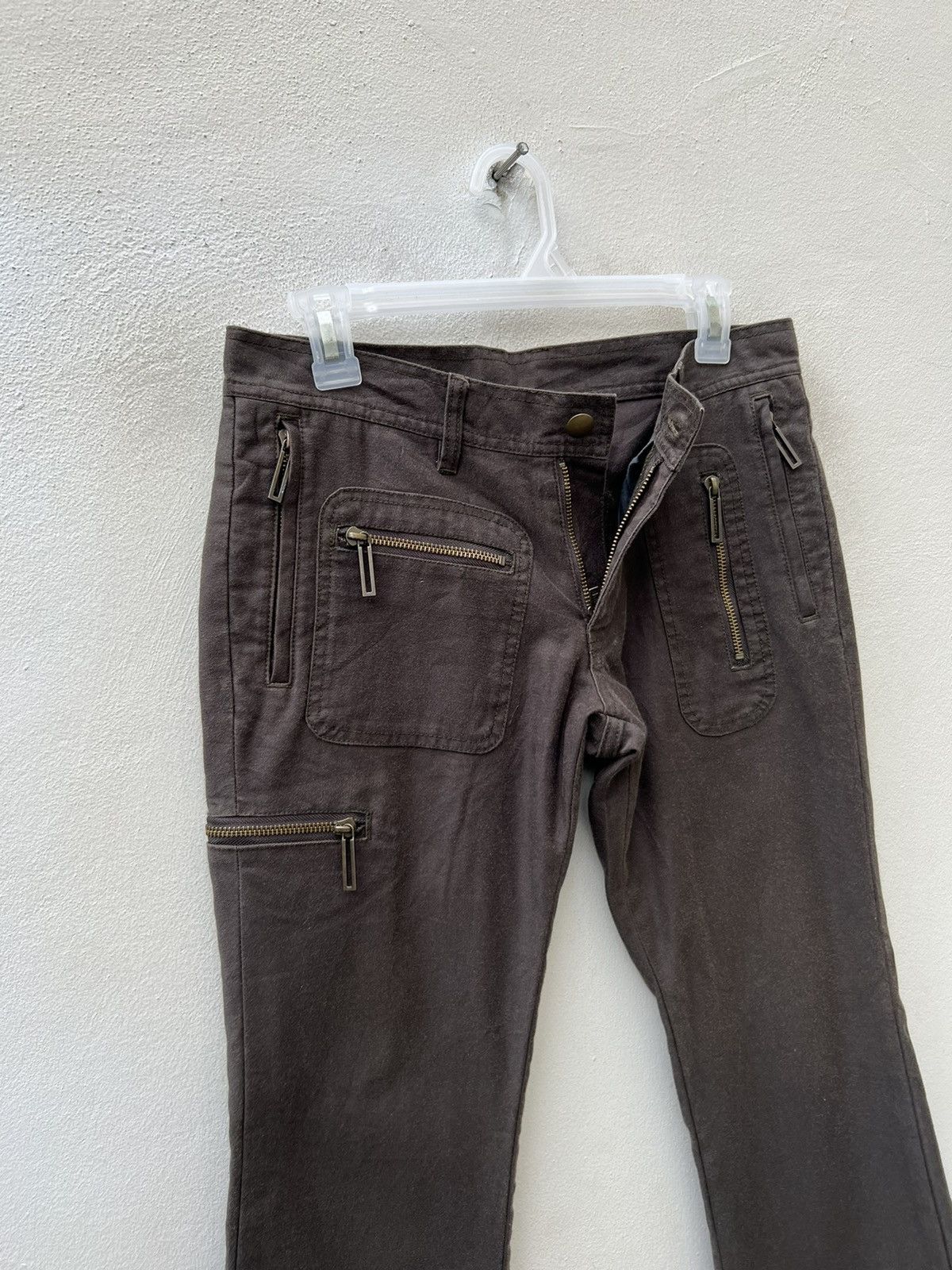 Vintage Vintage MAD Japan Multi Pocket Tactical Cargo Flare Trouser Size US 29 - 9 Thumbnail