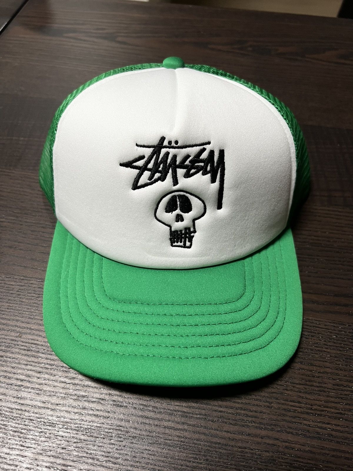 Stussy Skull Trucker | Grailed