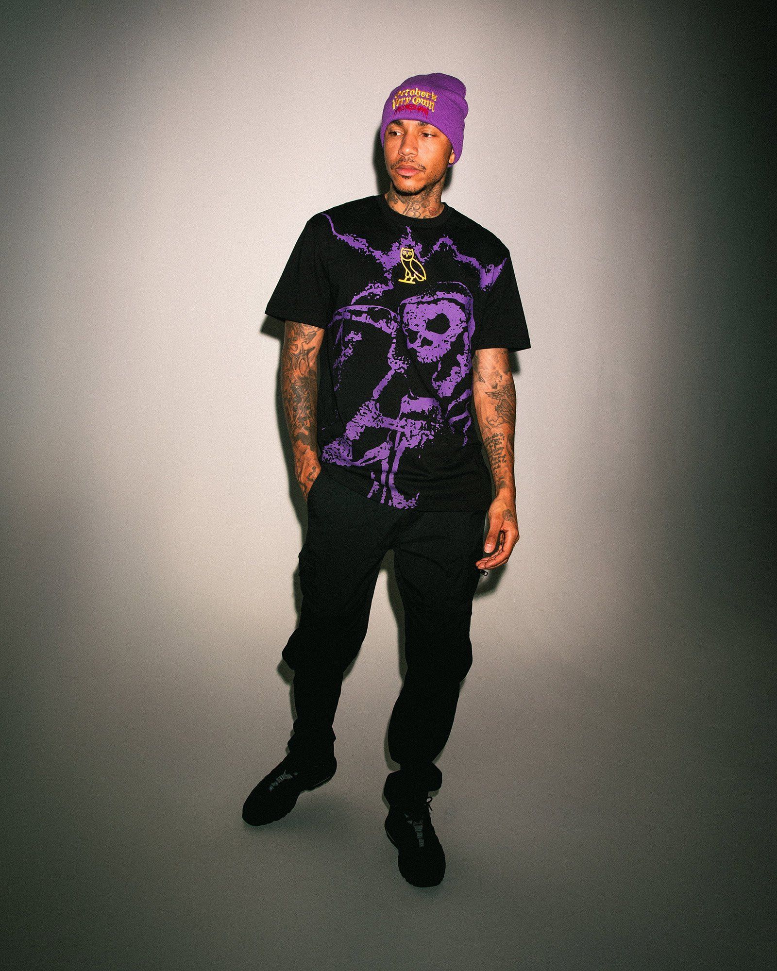 Drake OVO HALLOWEEN GANG GRIM REAPER T-SHIRT Size US L / EU 52-54 / 3 - 3 Thumbnail