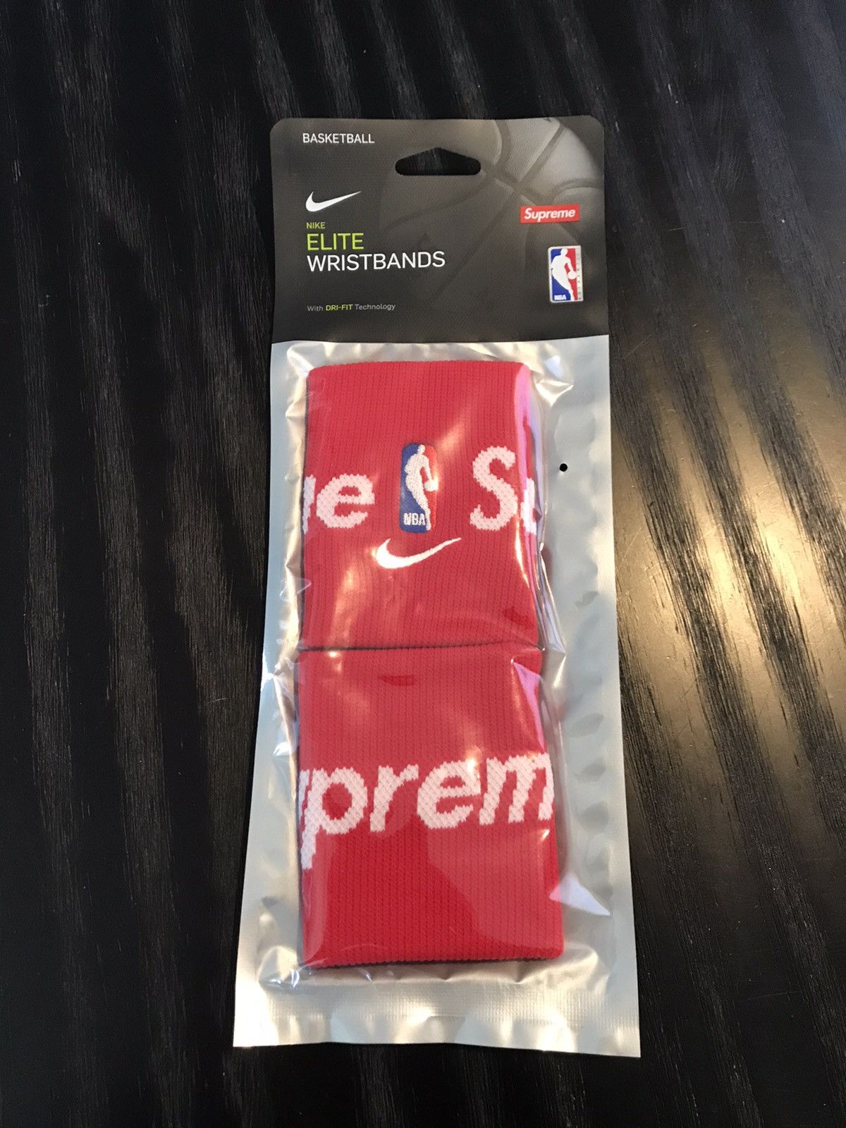 Supreme Supreme/Nike/NBA Wristbands: Red- DSWT | Grailed