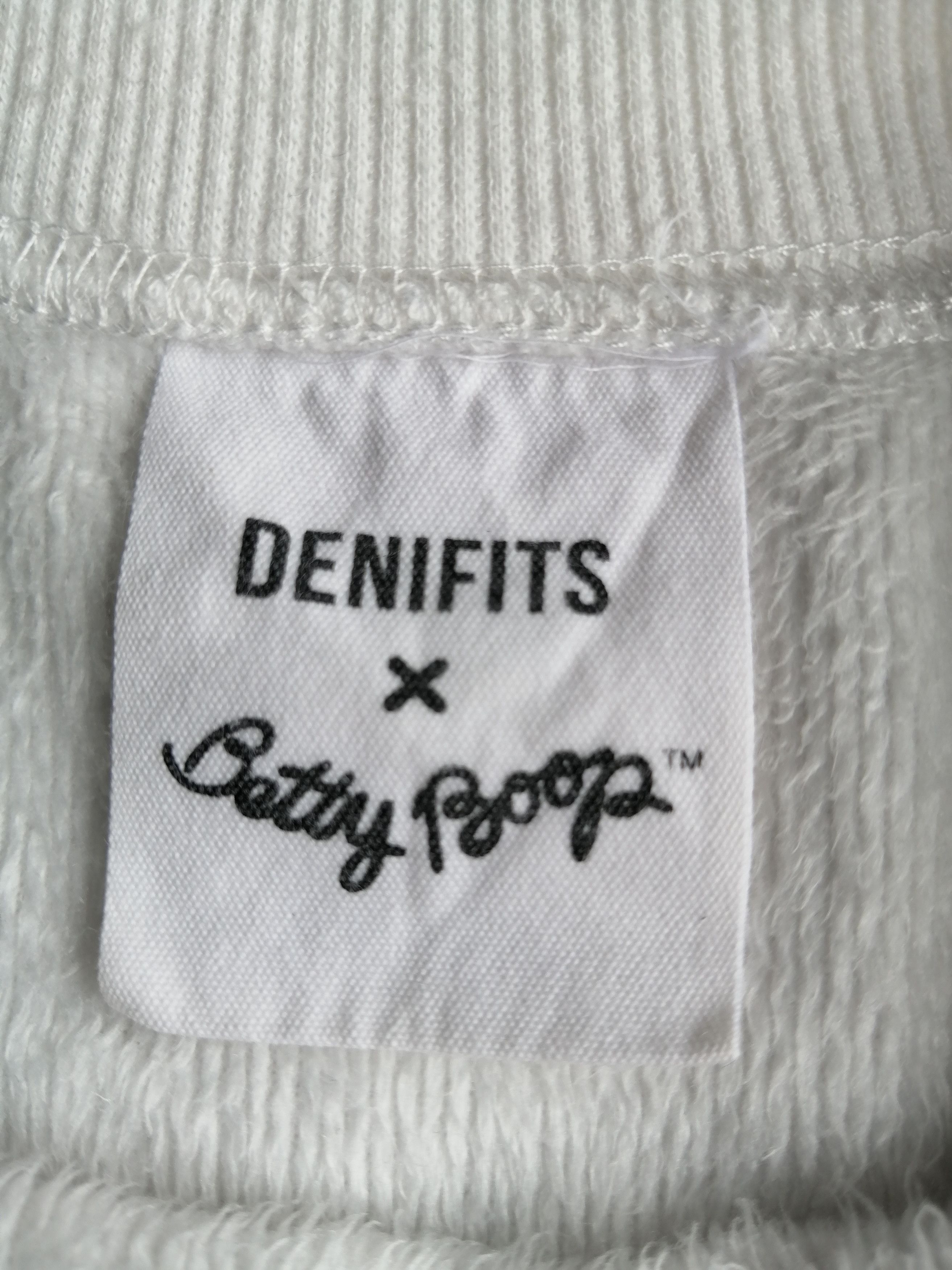 Designer Vintage Denifits x Betty Boop Big Logo Sweatshirt Size US L / EU 52-54 / 3 - 4 Thumbnail