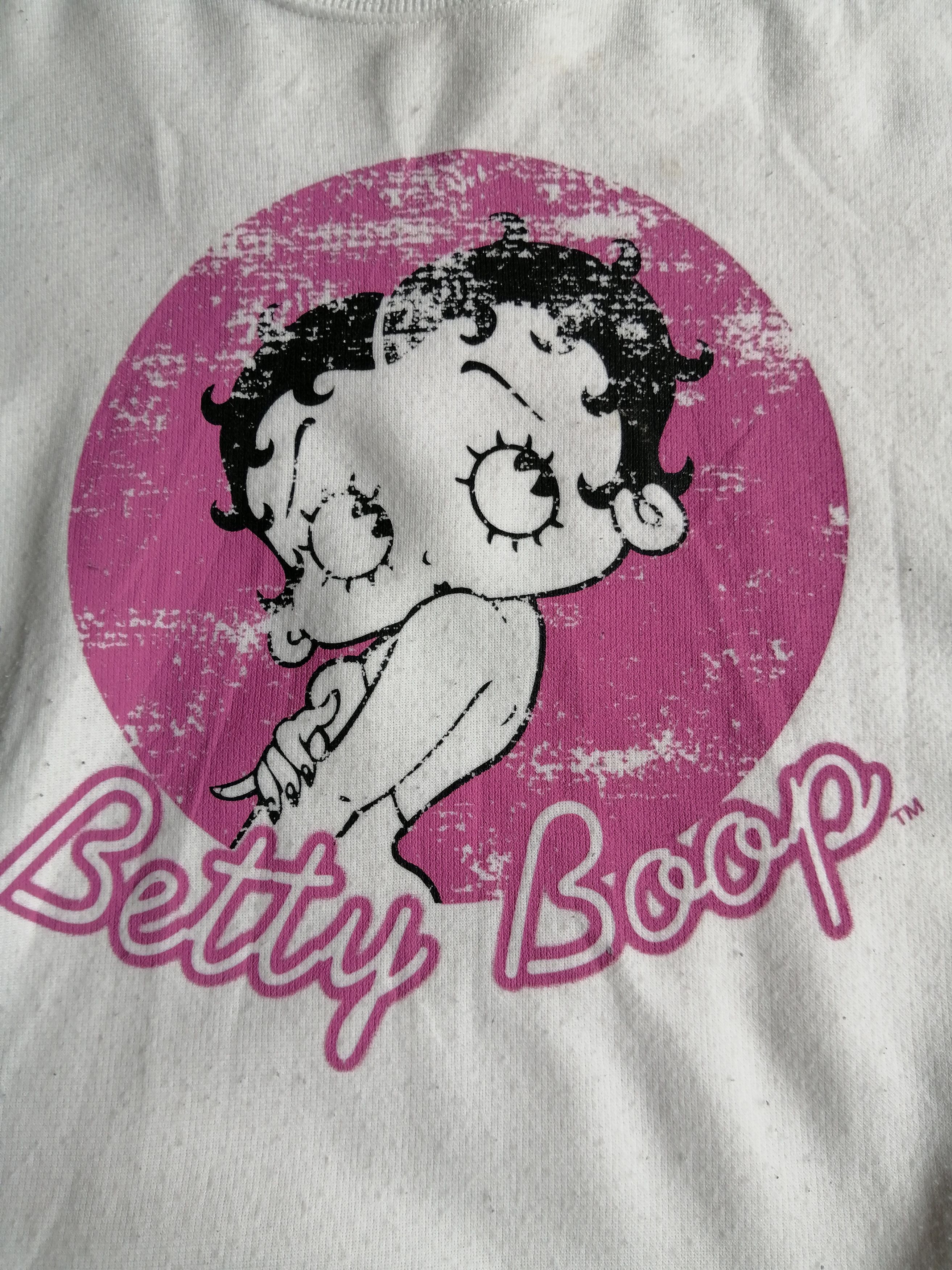 Designer Vintage Denifits x Betty Boop Big Logo Sweatshirt Size US L / EU 52-54 / 3 - 3 Thumbnail