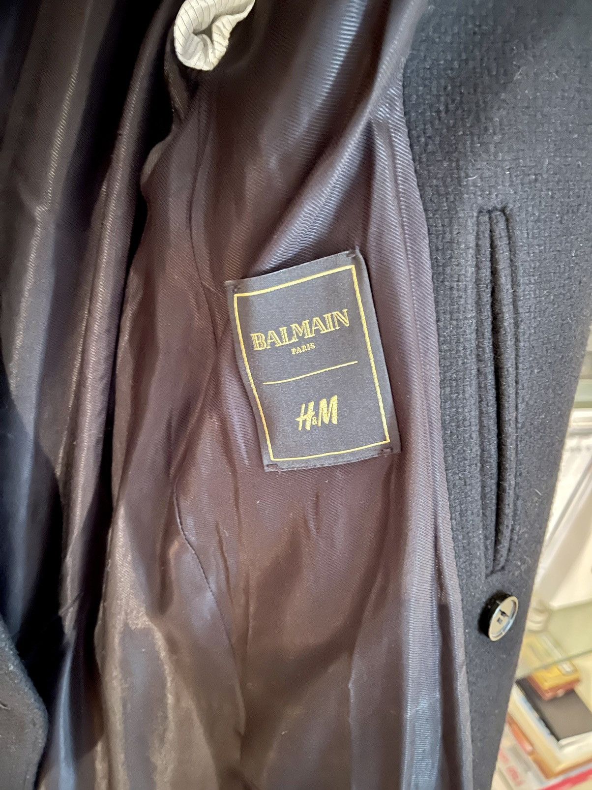 Balmain × H&M Military Coat Size US S / EU 44-46 / 1 - 6 Thumbnail