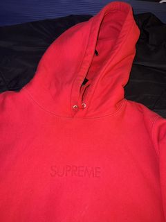 Supreme tonal sale embroidered hoodie