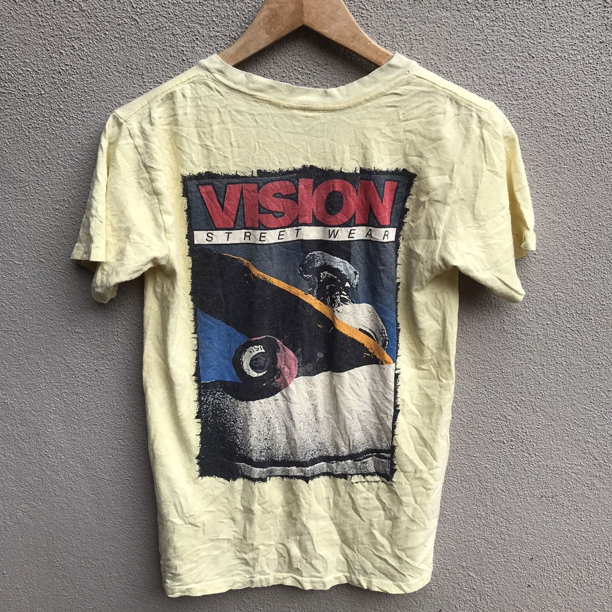 Vision Streetwear Vintage 80s VISION STREETWEAR old skate tee Size US S / EU 44-46 / 1 - 1 Thumbnail