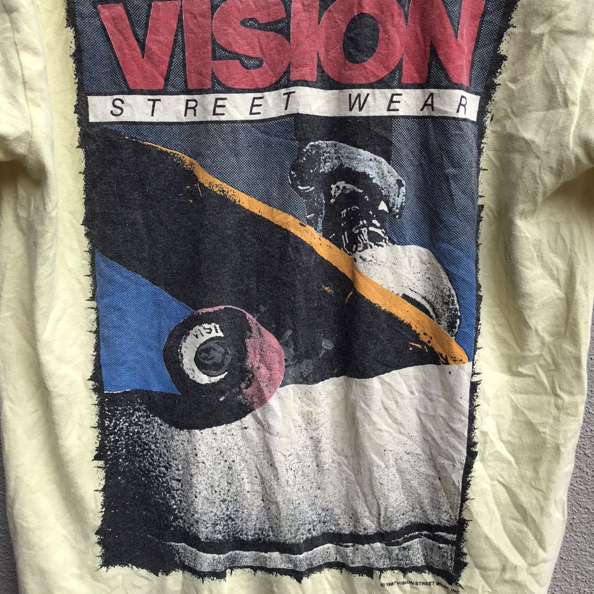Vision Streetwear Vintage 80s VISION STREETWEAR old skate tee Size US S / EU 44-46 / 1 - 3 Thumbnail