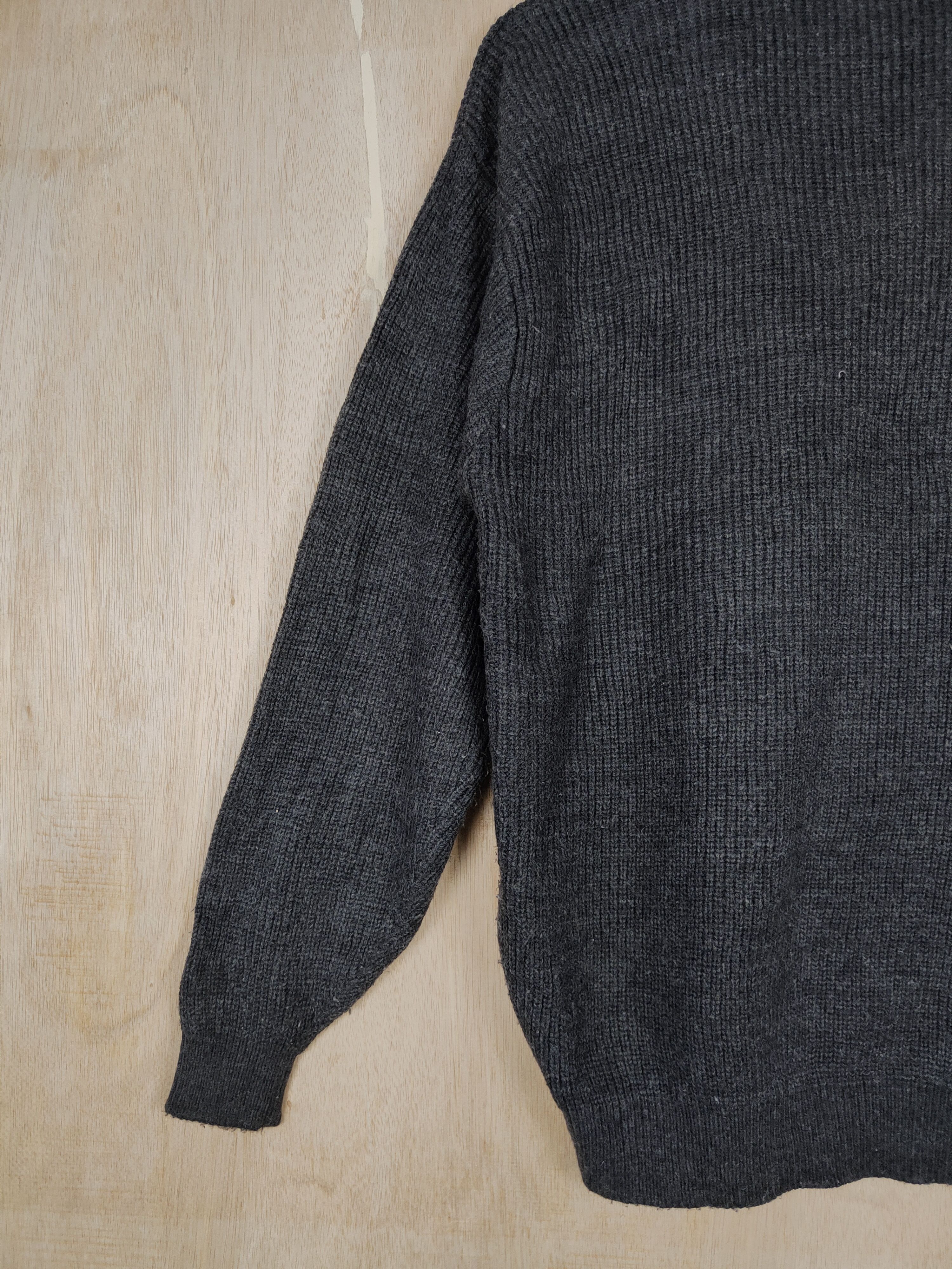 Homespun Knitwear × Japanese Brand Sgt' Peppers japan Black Knitwear #S315 Size US L / EU 52-54 / 3 - 6 Thumbnail