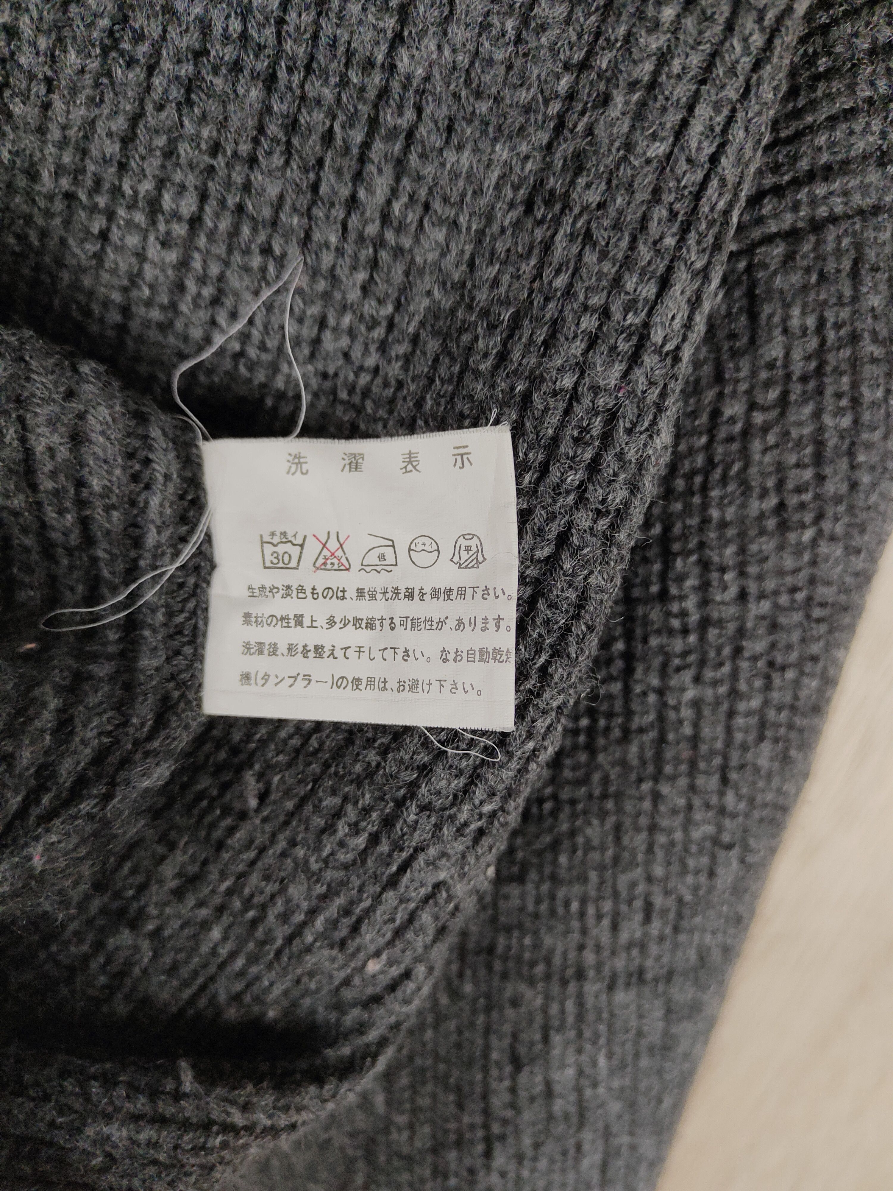 Homespun Knitwear × Japanese Brand Sgt' Peppers japan Black Knitwear #S315 Size US L / EU 52-54 / 3 - 8 Thumbnail
