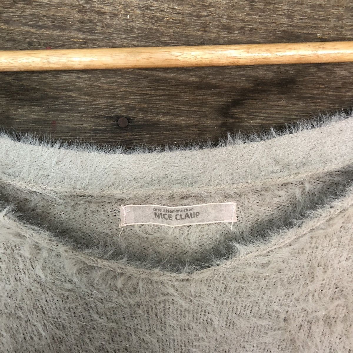 Homespun Knitwear × Japanese Brand × Vintage Nice Claup distressed Shag Shaggy Fur Mohair Knitwear #7015 Size S / US 4 / IT 40 - 6 Thumbnail