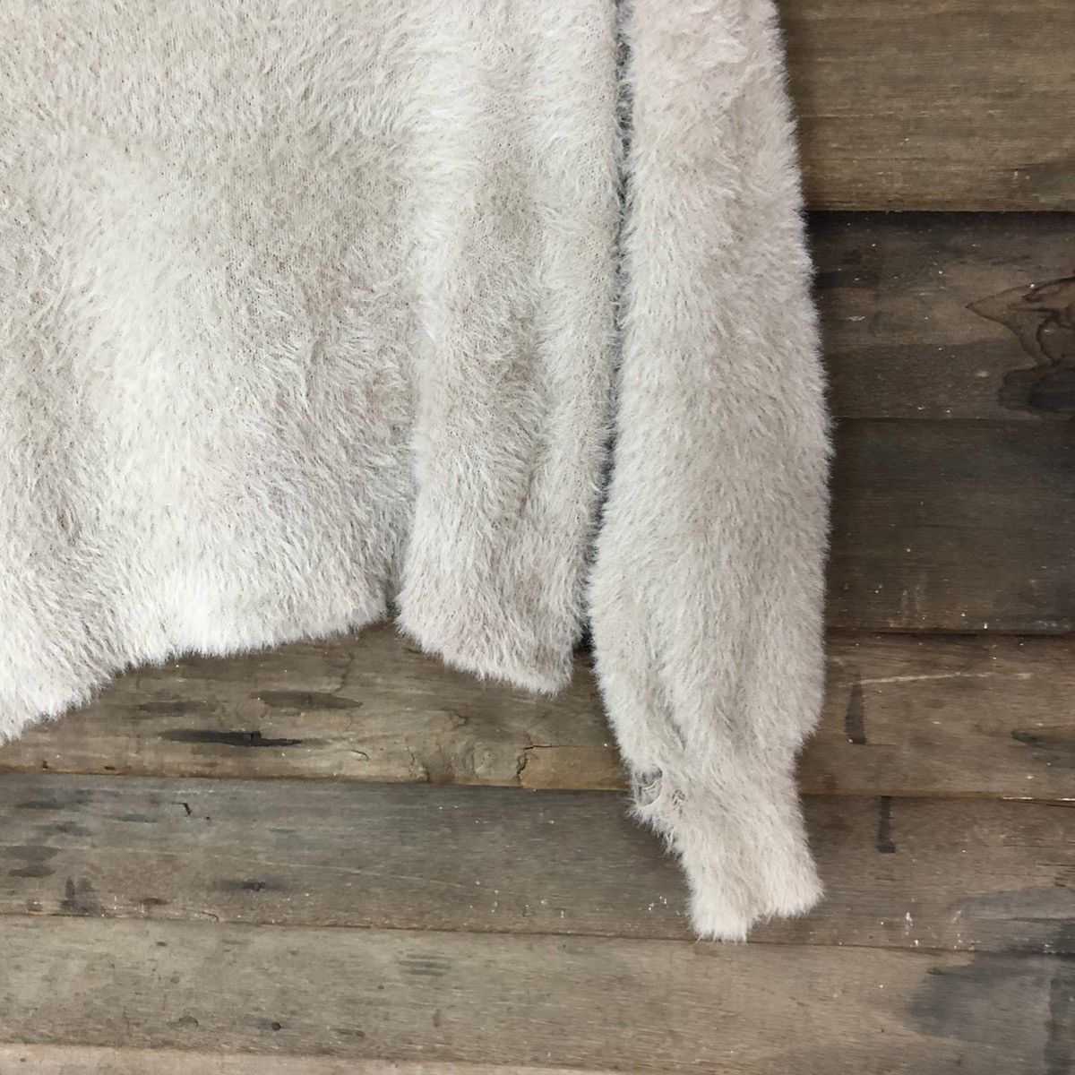Homespun Knitwear × Japanese Brand × Vintage Nice Claup distressed Shag Shaggy Fur Mohair Knitwear #7015 Size S / US 4 / IT 40 - 5 Thumbnail