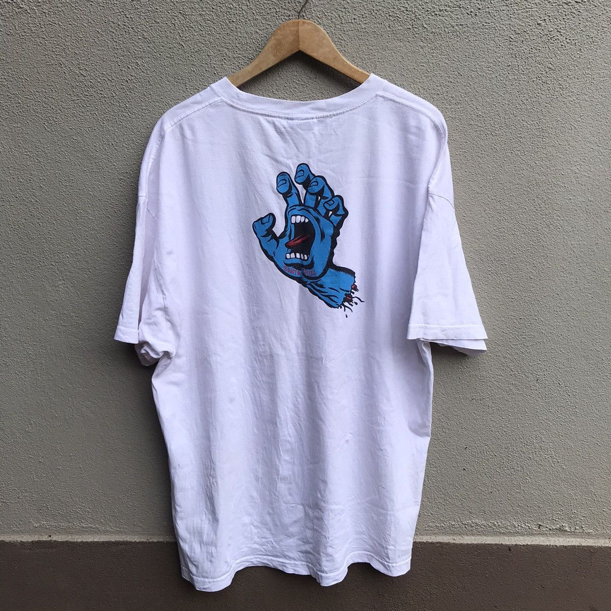 Santa Cruz Skateboards SANTA CRUZ screaming hand old skate tee Size US XL / EU 56 / 4 - 1 Thumbnail