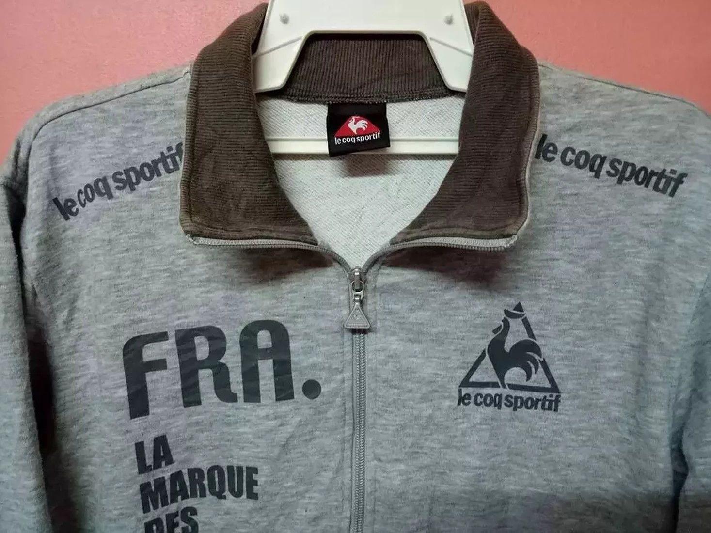 Le Coq Sportif 💥Le coq sportif Sweater zipper jaspo jacket Size US L / EU 52-54 / 3 - 3 Thumbnail