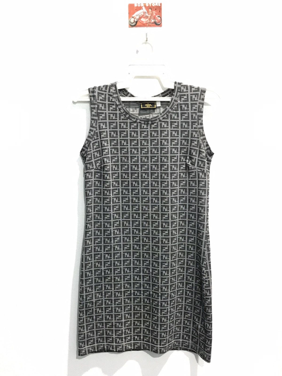 Fendi FF Monogram Midi Dress