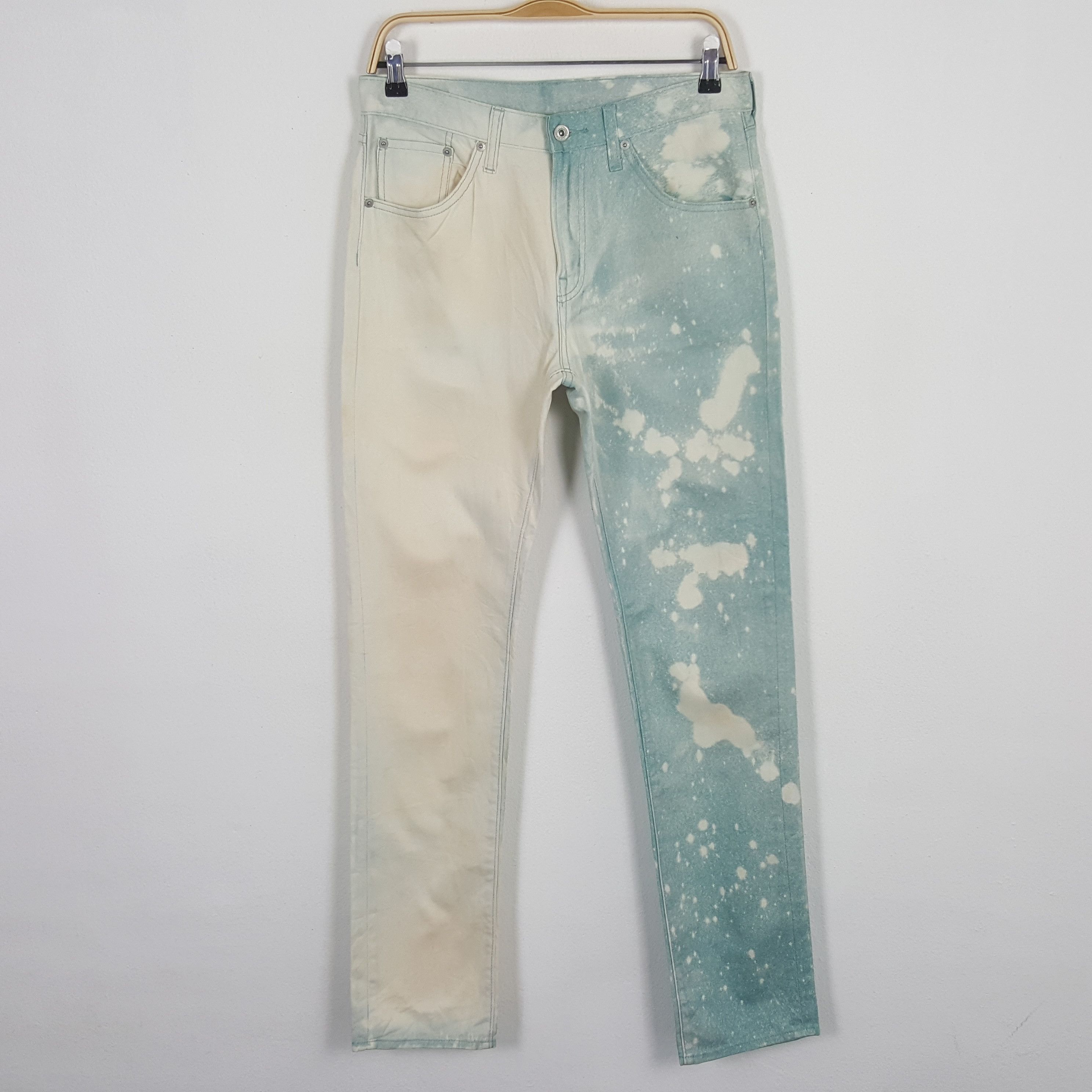 Japanese Brand × Vintage Vintage World Jean Tie Dye Denim Jeans Size US 31 - 1 Thumbnail