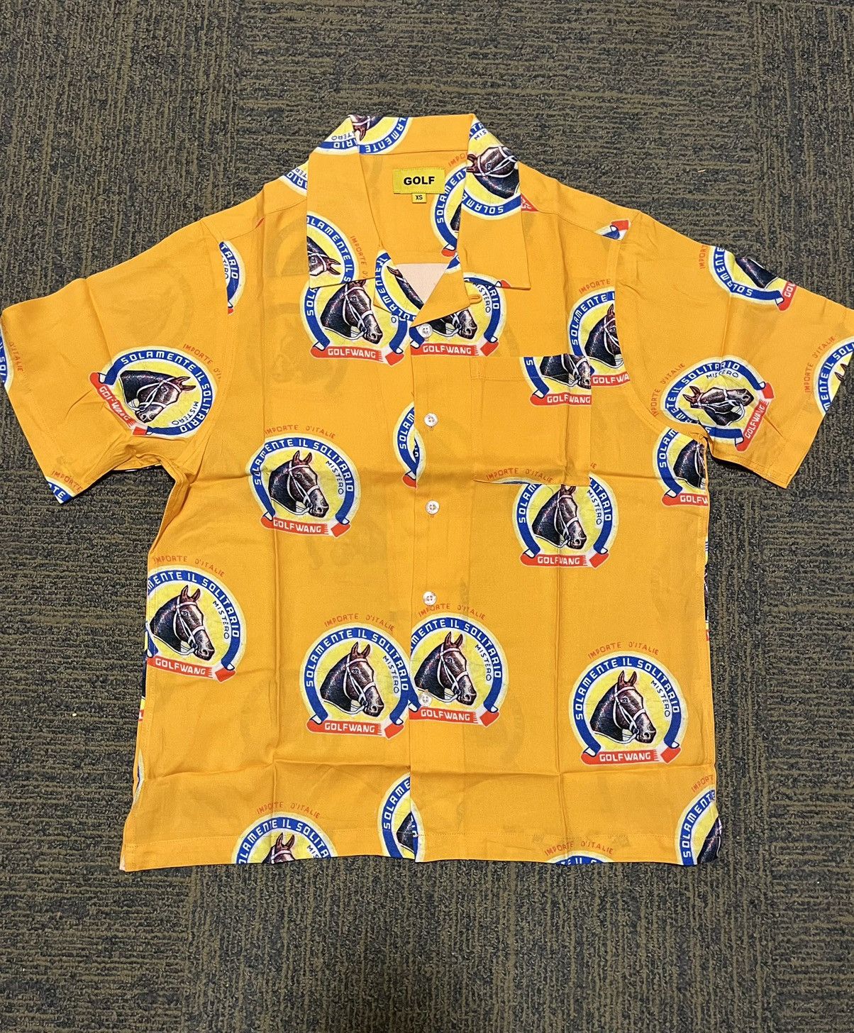 Golf Wang GOLF WANG Crochet Camp Shirt | Grailed