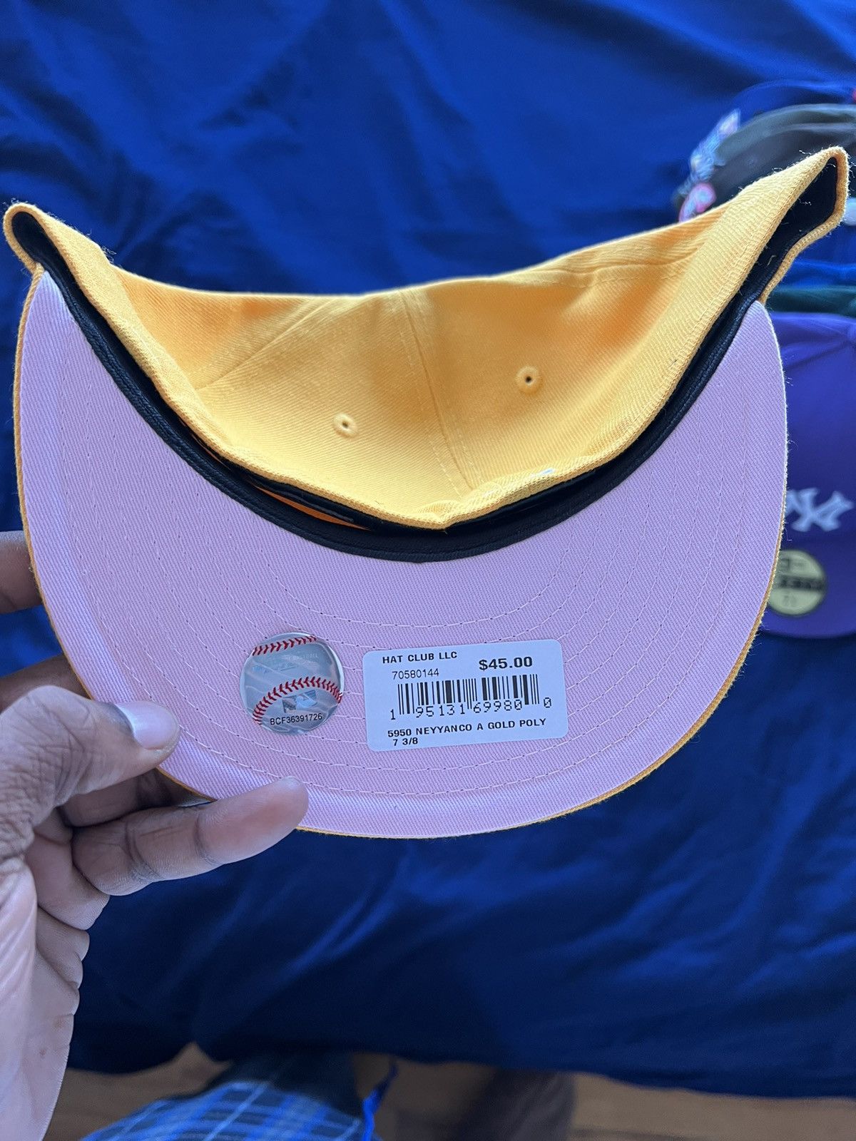 Hat Club × New Era Pink bottom Hat club x New Era Yankee Size ONE SIZE - 4 Thumbnail