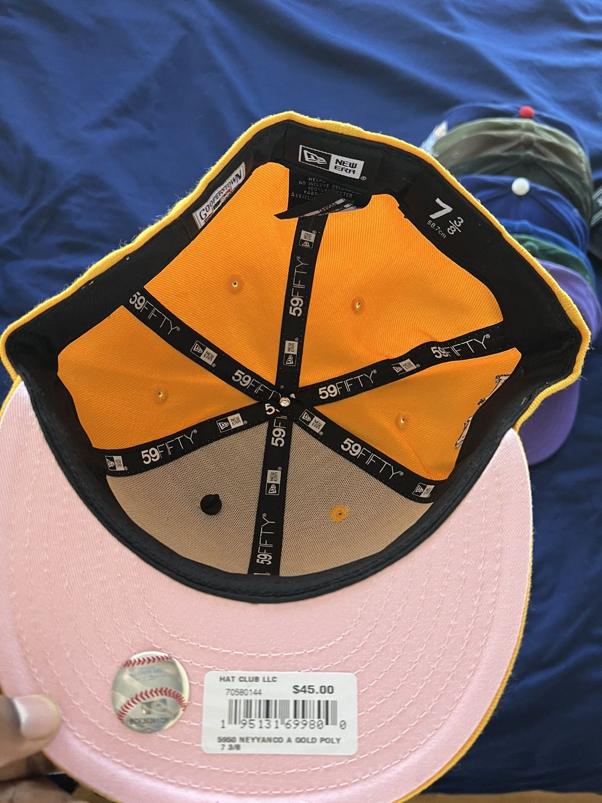 Hat Club × New Era Pink bottom Hat club x New Era Yankee Size ONE SIZE - 5 Thumbnail