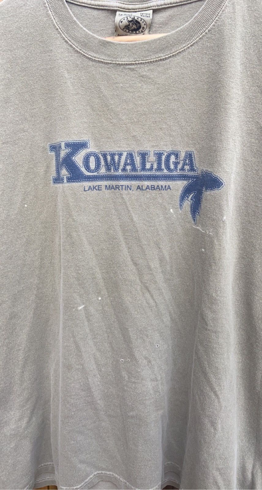 Anvil × Vintage • Vintage Kowaliga Marina Lake Martin Alabama Tee • Size US L / EU 52-54 / 3 - 4 Thumbnail