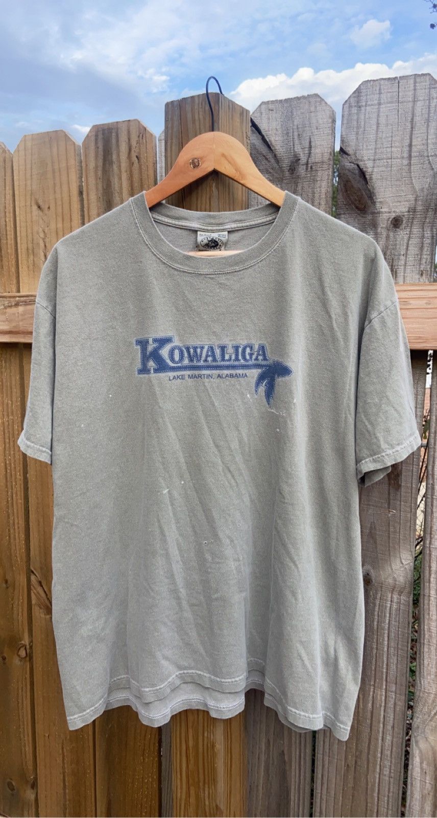 Anvil × Vintage • Vintage Kowaliga Marina Lake Martin Alabama Tee • Size US L / EU 52-54 / 3 - 1 Thumbnail