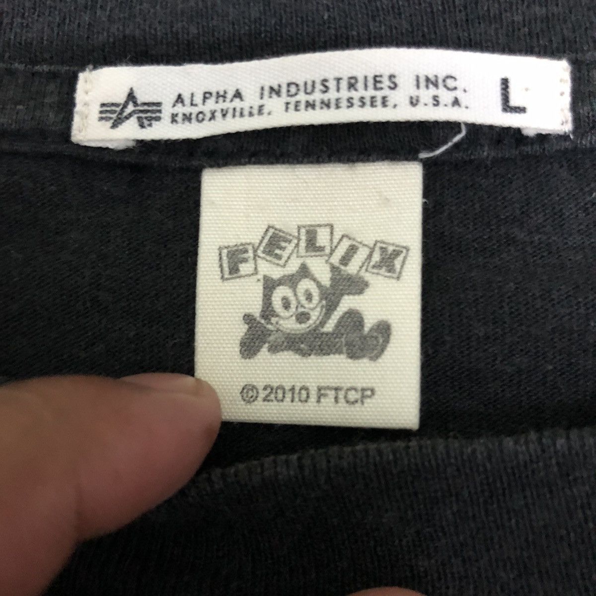 Alpha Industries × Japanese Brand × Vintage Vintage felix the cat ©2010 fit like M size Size US L / EU 52-54 / 3 - 6 Thumbnail