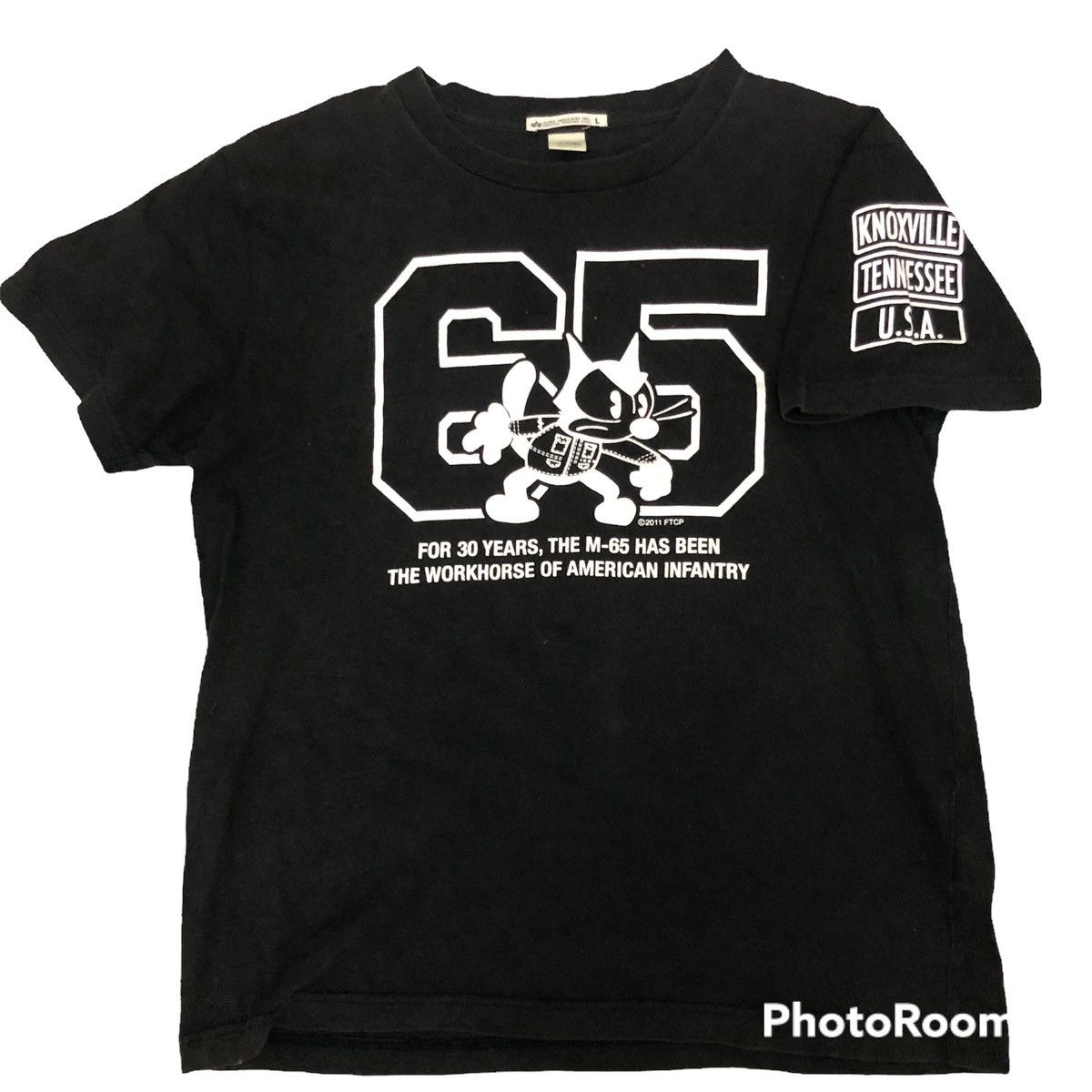 Alpha Industries × Japanese Brand × Vintage Vintage felix the cat ©2010 fit like M size Size US L / EU 52-54 / 3 - 2 Thumbnail