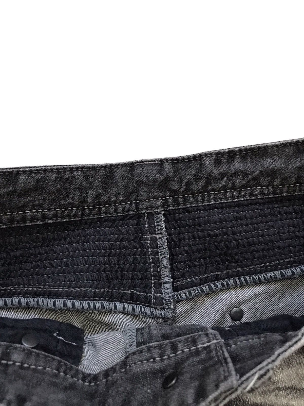 Japanese Brand Japanese BG BIRDGIR Leather Bikers Slim Denim Jeans Size US 30 / EU 46 - 5 Thumbnail
