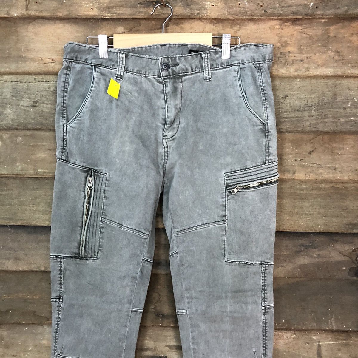 Faded Glory DMOK Grey faded tactical utility Cargo Pants #3349 Size US 34 / EU 50 - 2 Thumbnail