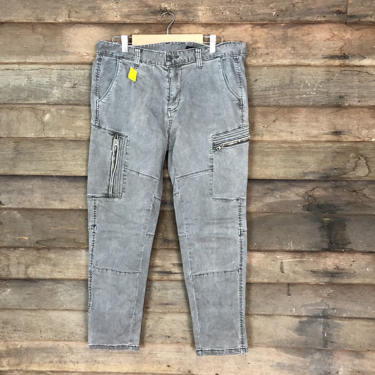 Faded Glory DMOK Grey faded tactical utility Cargo Pants #3349 Size US 34 / EU 50 - 1 Thumbnail