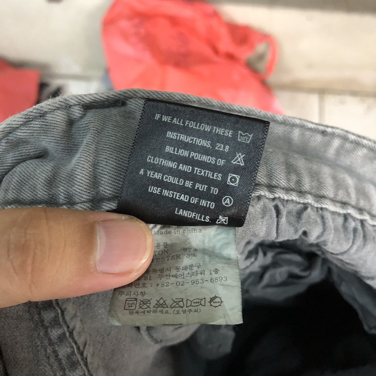 Faded Glory DMOK Grey faded tactical utility Cargo Pants #3349 Size US 34 / EU 50 - 17 Thumbnail