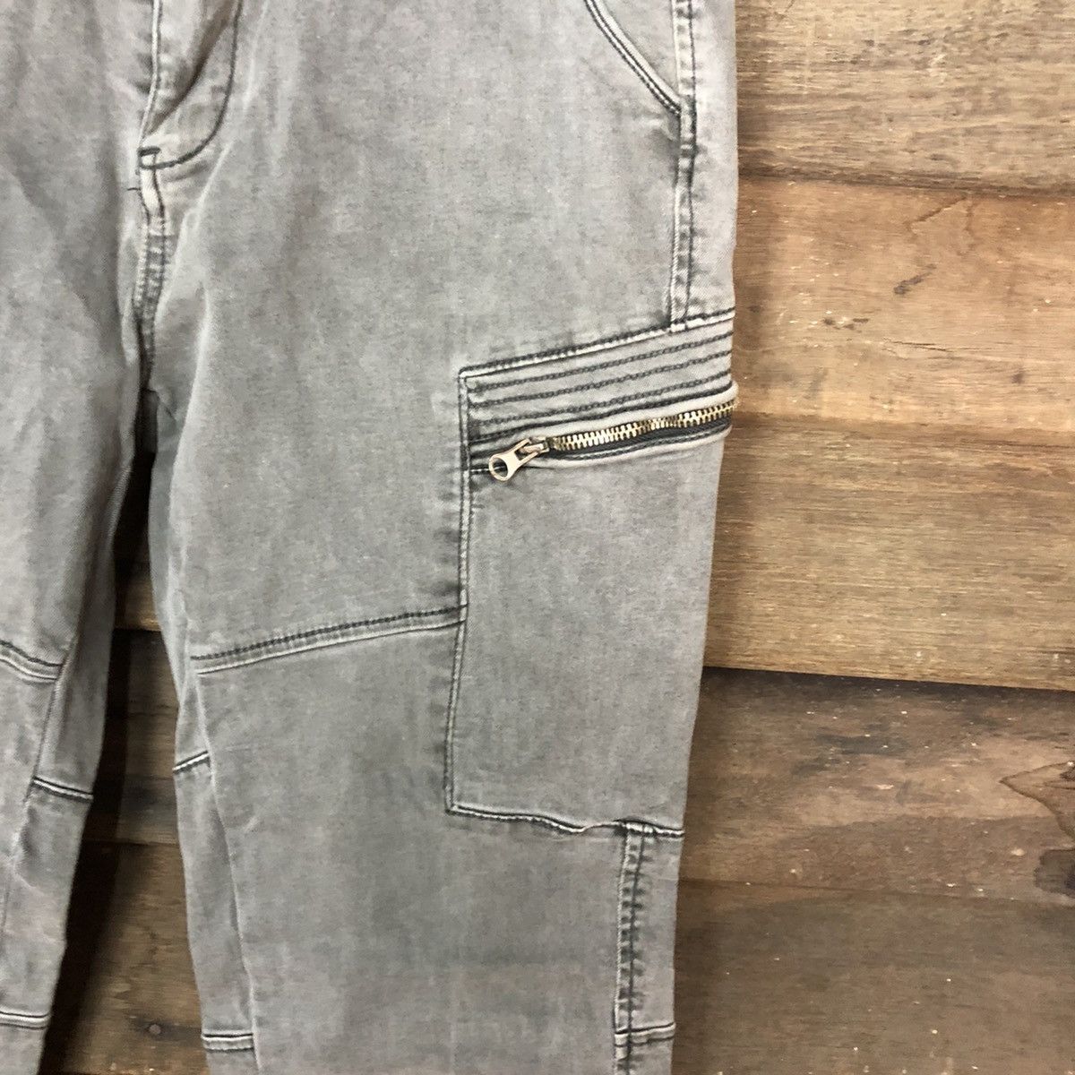 Faded Glory DMOK Grey faded tactical utility Cargo Pants #3349 Size US 34 / EU 50 - 7 Thumbnail