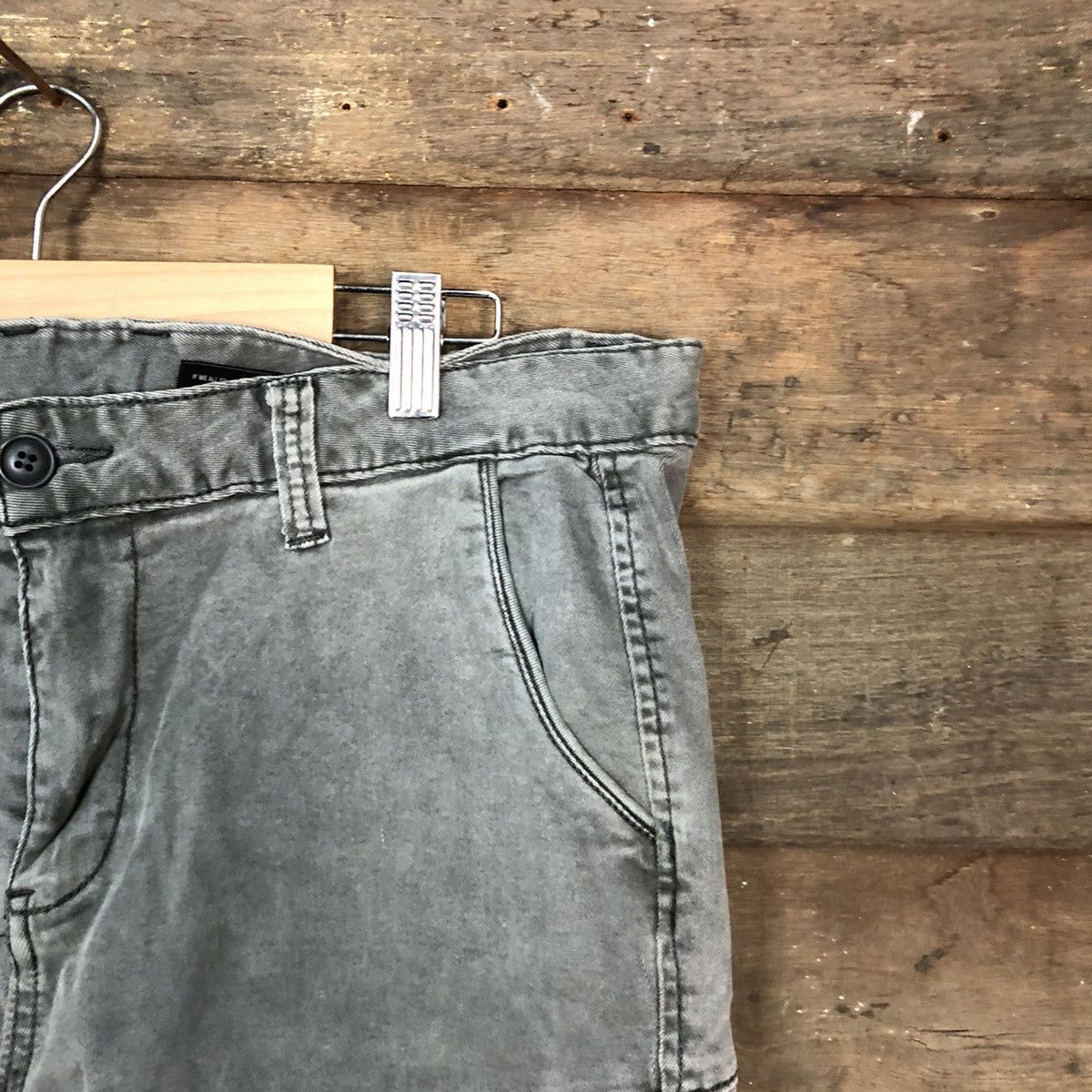 Faded Glory DMOK Grey faded tactical utility Cargo Pants #3349 Size US 34 / EU 50 - 5 Thumbnail